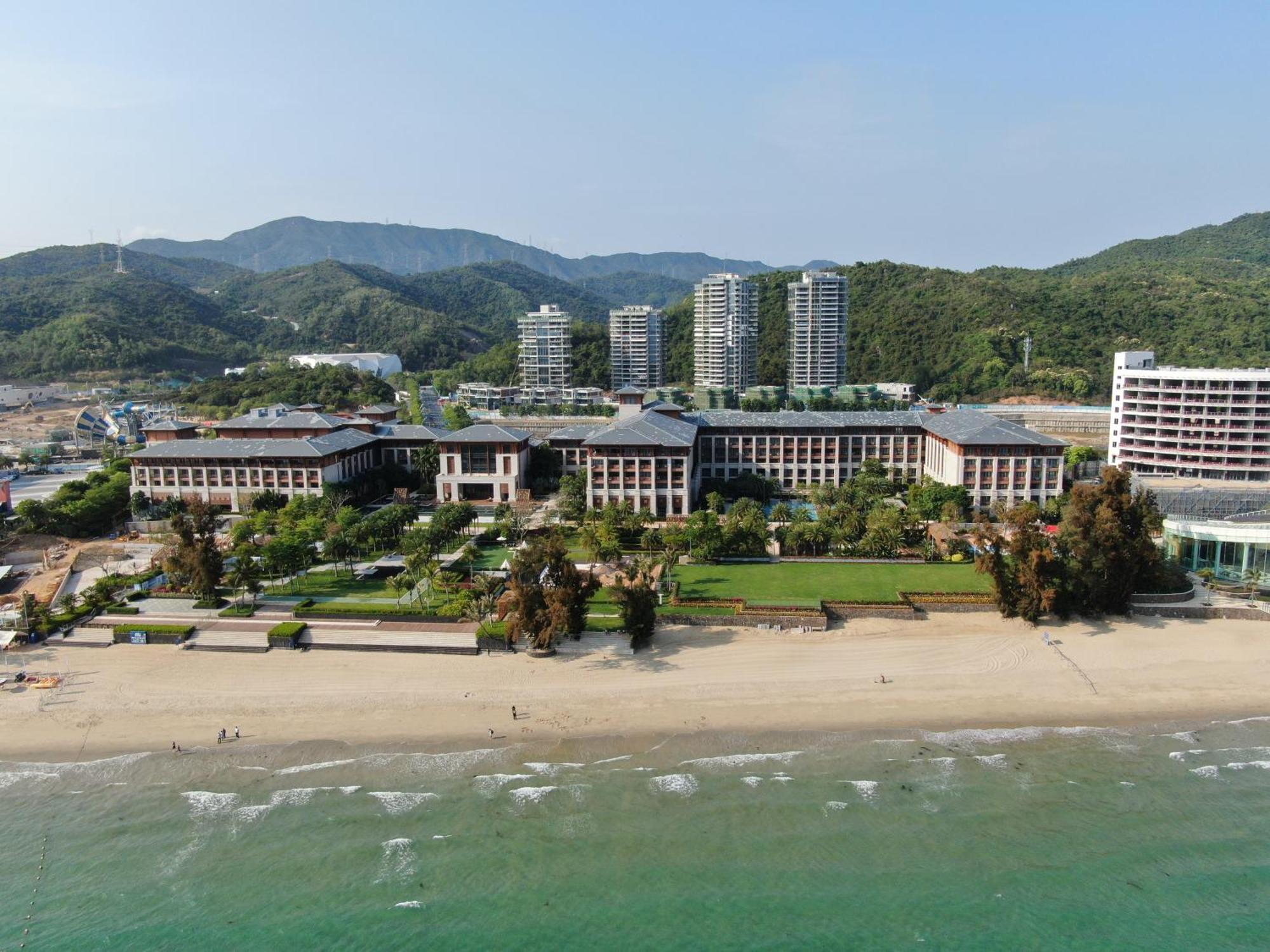 Shenzhen Marriott Hotel Golden Bay Buitenkant foto